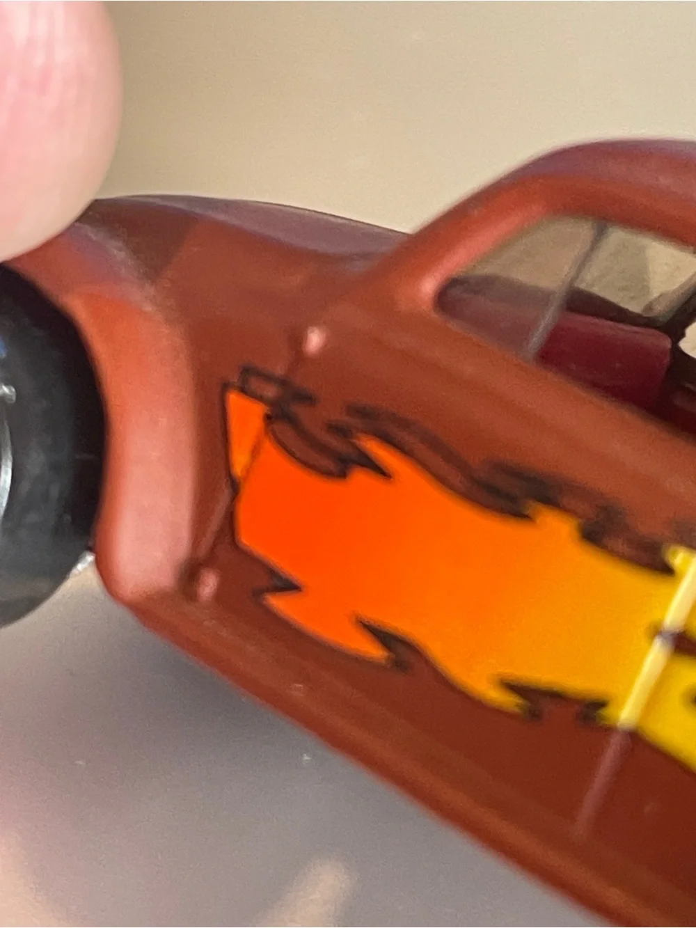 Hot Wheels CUSTOM  Brown VW Bug Volkswagen Beetle 1988
